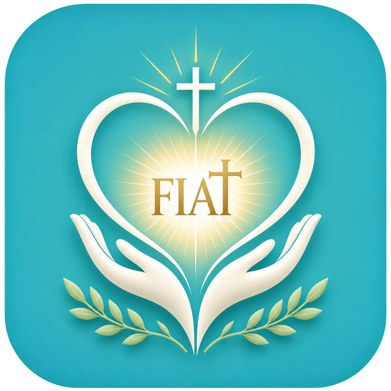 Icono completo de la aplicación Fiat de la Divina Voluntad